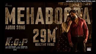 Mehabooba Song (Hindi) _ KGF Chapter 2 _ Rocking Star Yash _ Prashanth Neel _ Ravi Basrur _ Hombale_