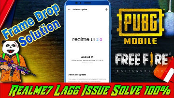 Realme-7 Free Fire And Pubg Lagg Solution After New Update 2022 || Realme7 lagg problem fix 100% 📲