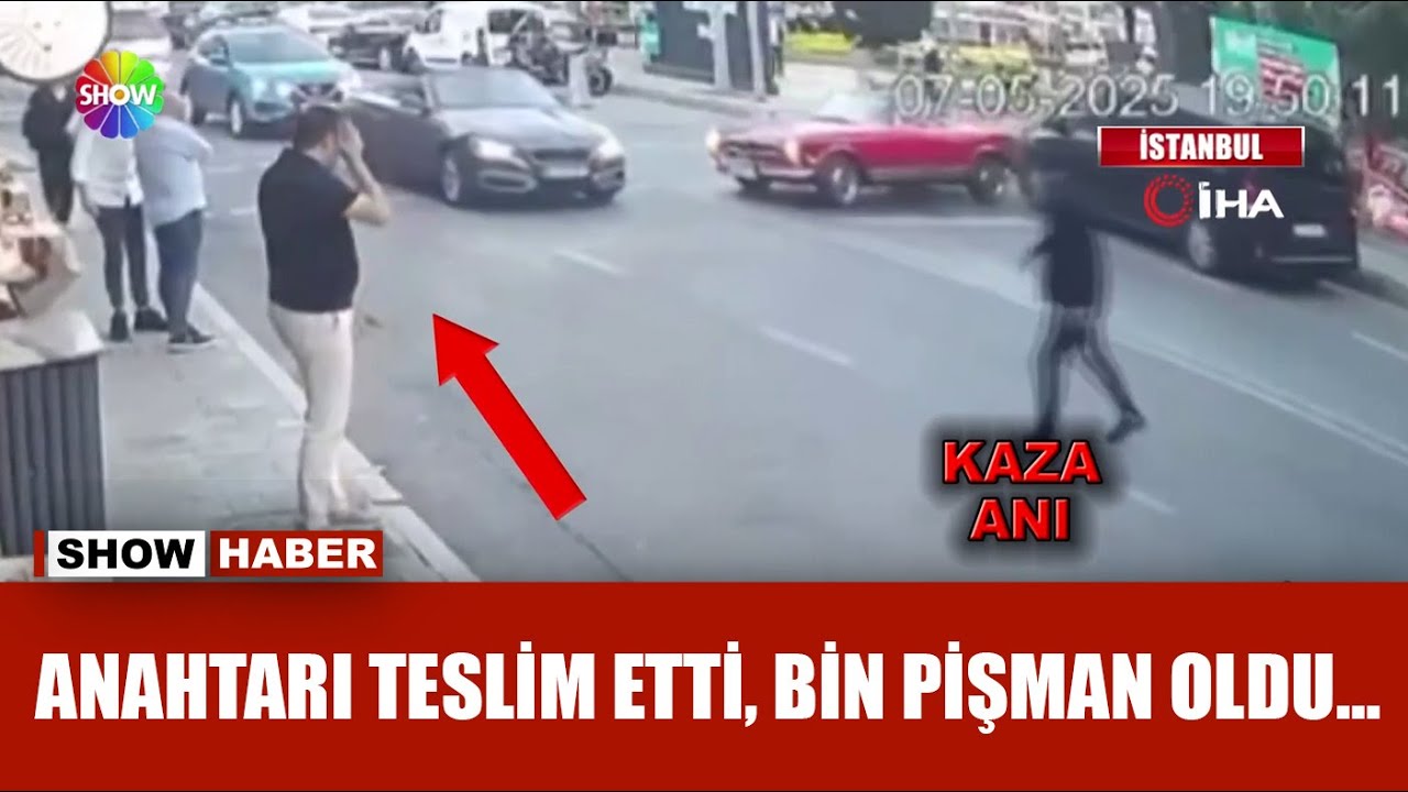 Vale 11 milyonluk arabayla kaza yaptı!