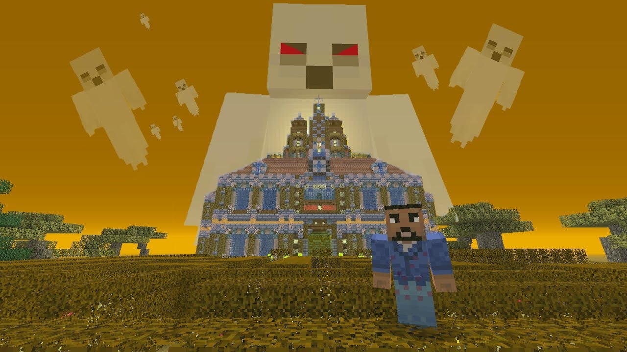 Minecraft Xbox - Run From The Beast - Haunted House
