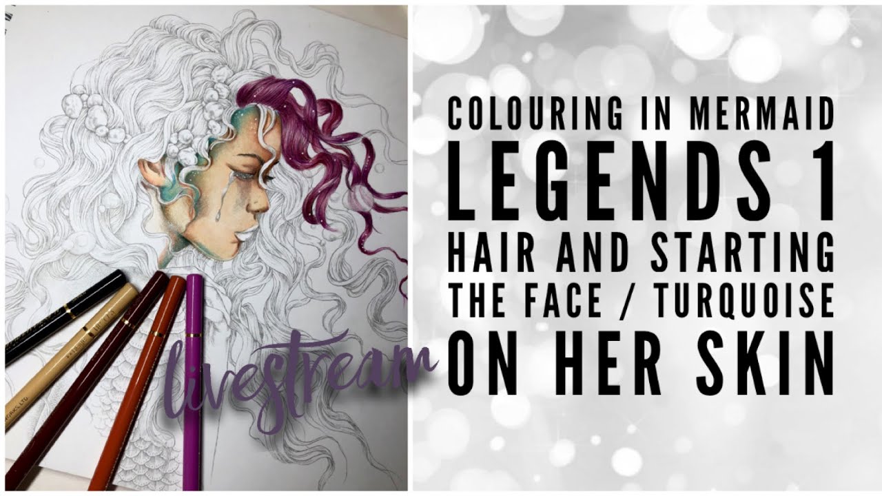 Tuesday colouring LIVESTREAM | mermaid legends 1. Holbeins
