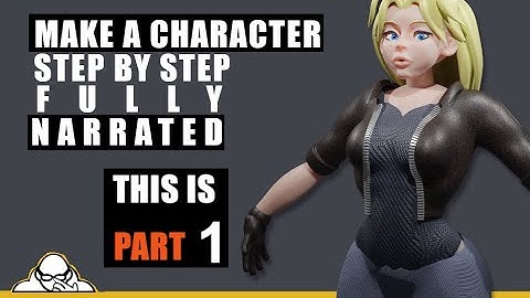 Make a Female Character Part One Blender 2.83 Step by Step