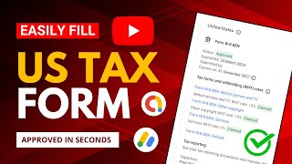 How to fill tax form in Adsense | How to submit tax information in Google Adsense |Admob US tax form screenshot 5