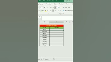 How to count letters in Excel Magic Trick #shorts #shortsvideo #excel