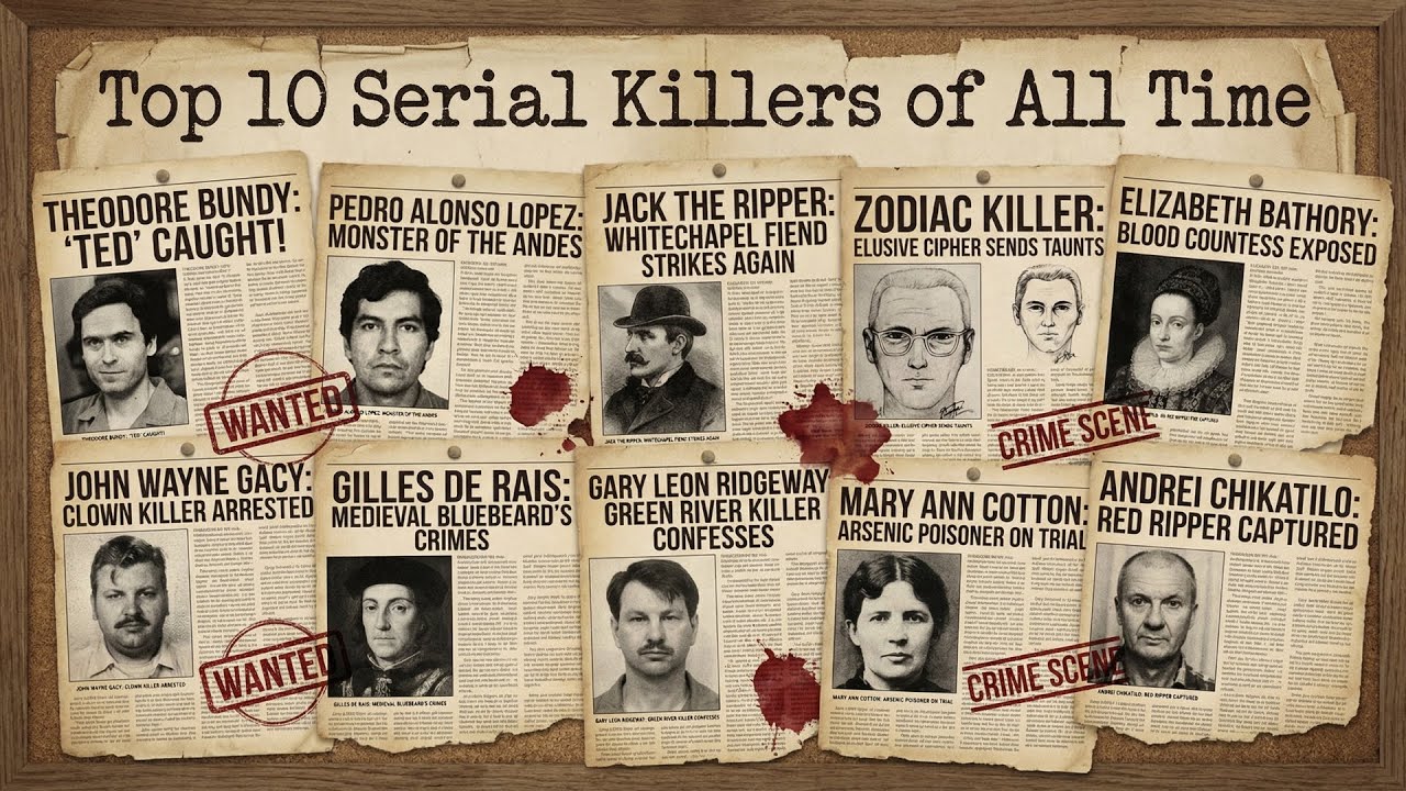 Top 10 Serial Killers of All Time