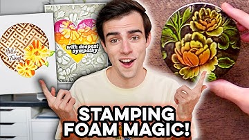 3 MAGICAL ways to use Stamping Foam with Embossing Folders!