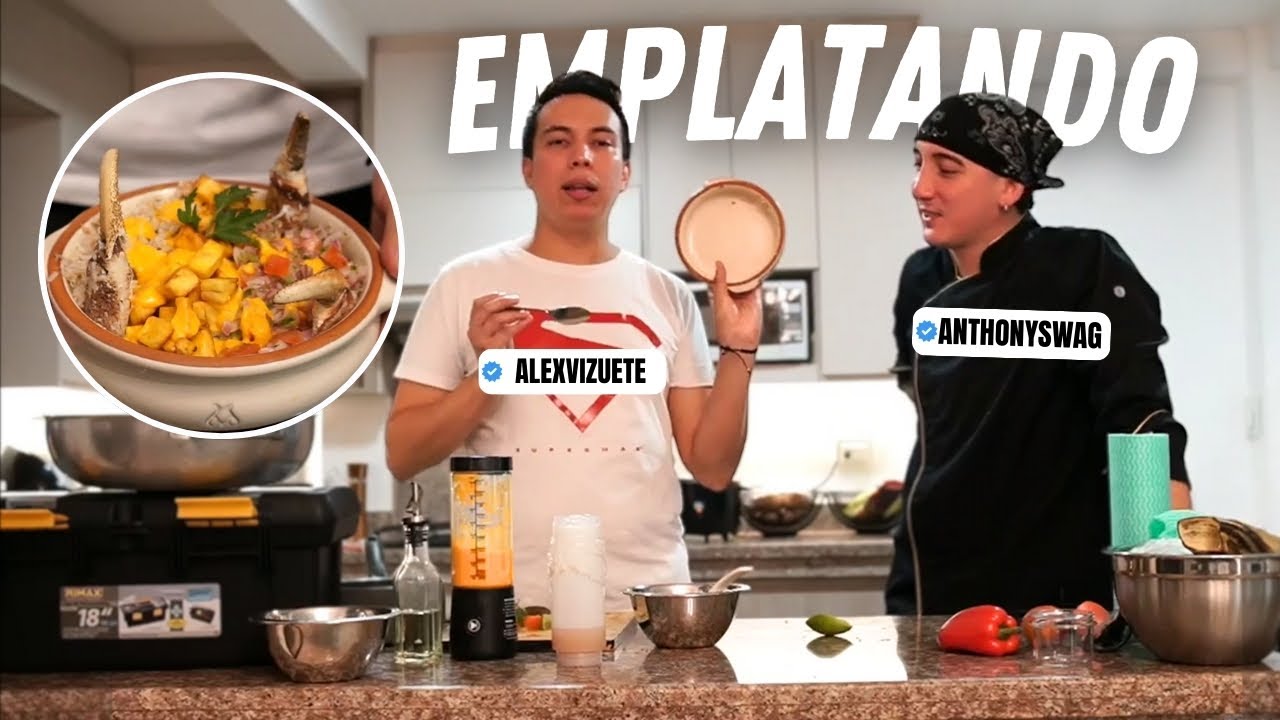 Emplatando la cangrejada junto a Alex Vizuete 🦀🍽️ | Anthony Swag