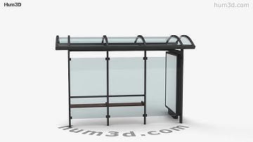 Bus Stop 3D model by 3DModels.org