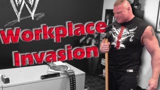 Heyman reveals footage of Lesnar's workplace invasion at WWE headquarters: Raw, May 6, 2013
