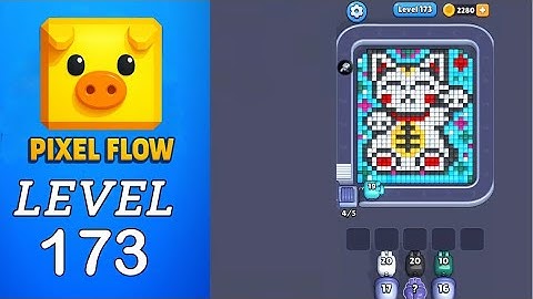 Pixel Flow Level 173 Walkthrough
