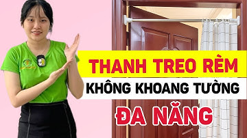 Thanh Treo Rèm Đa Năng Không Cần Khoan Tường Có Thật Sự Tiện Lợi?