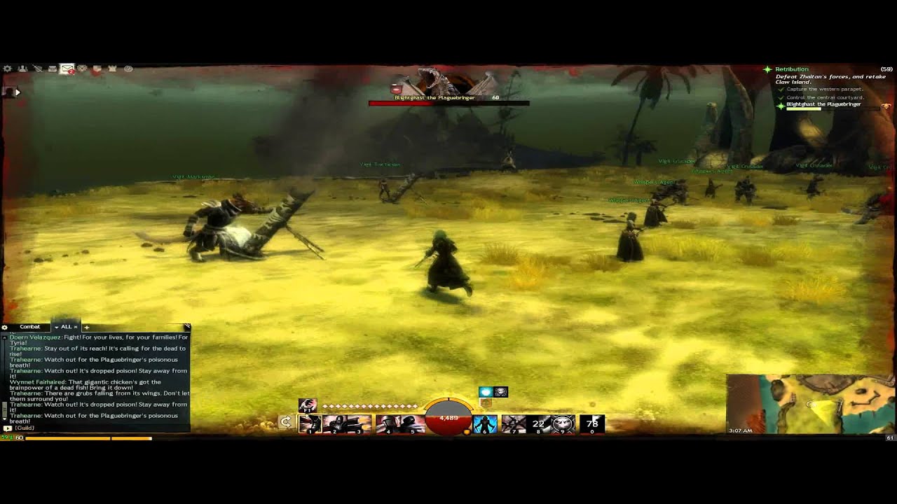 Guild Wars 2 - Blightghast the Plaguebringer boss