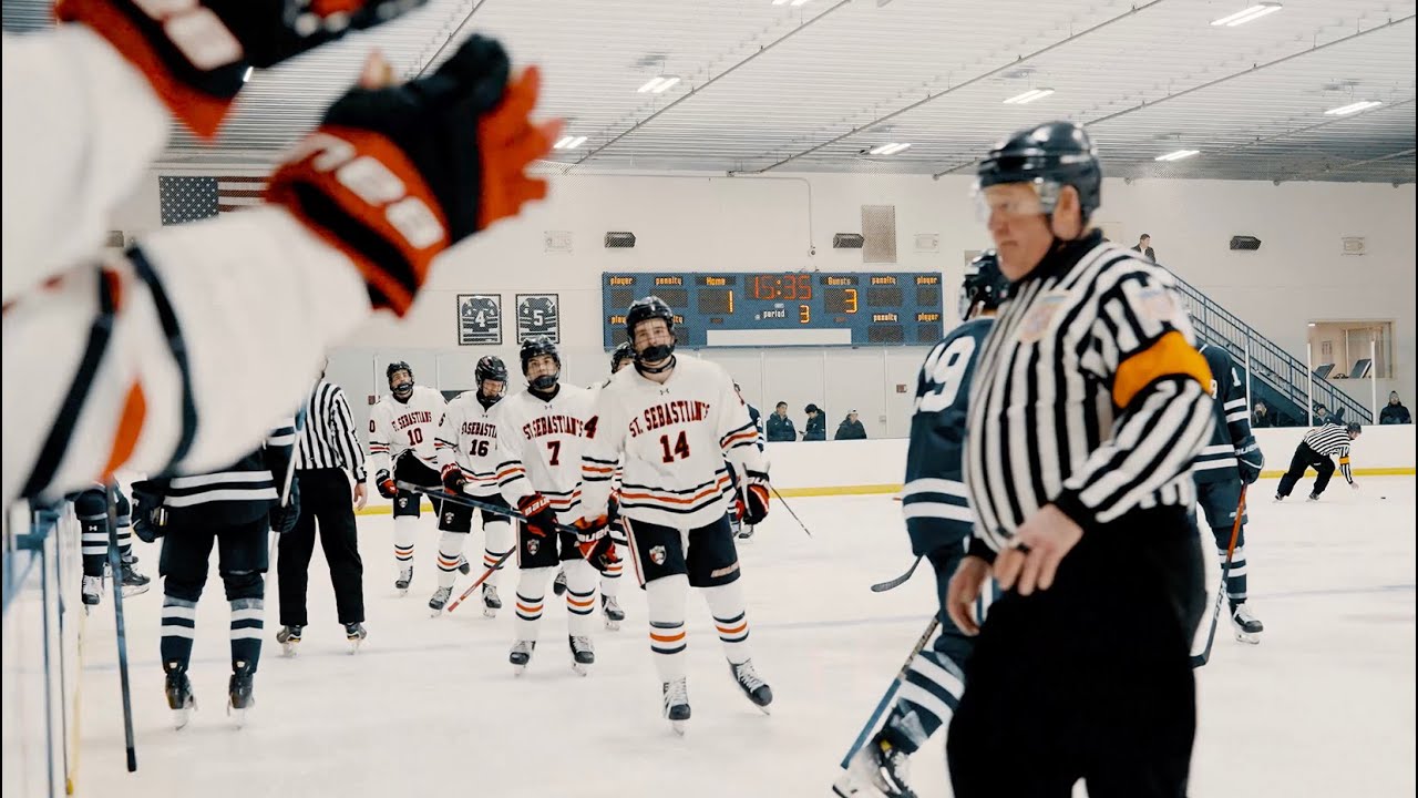 St. Sebastian's Phillips Andover Hockey Highlights | 4K