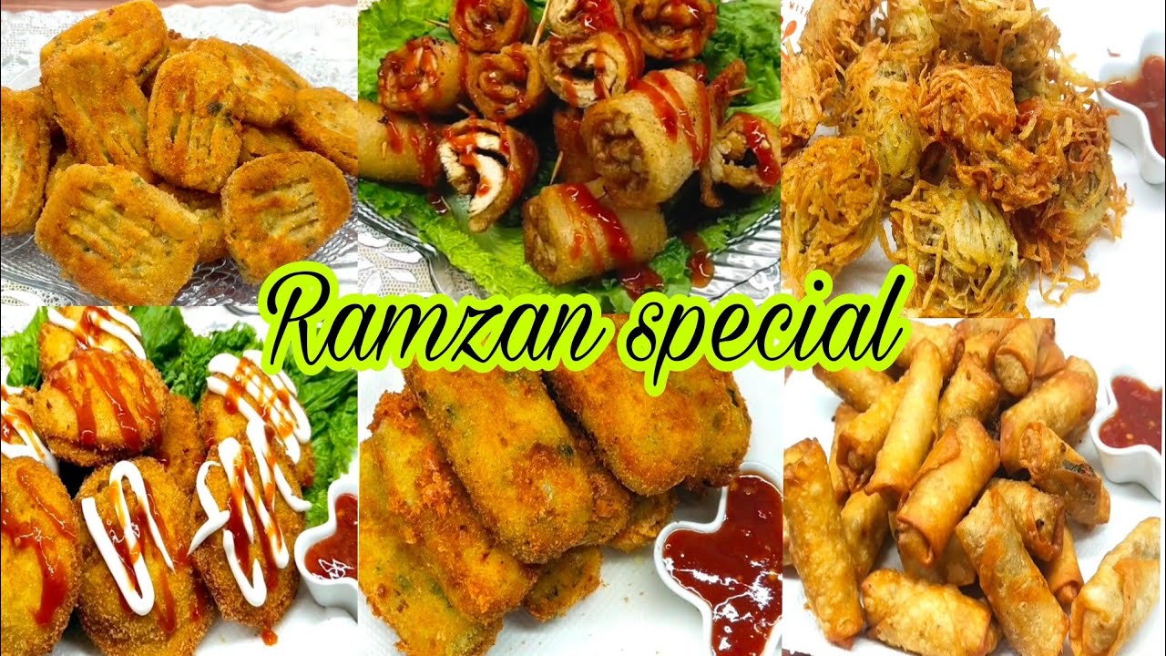 Ramzan Special Snacks | Six Iftar Special Snack's Recipes | 👍 ️ - YouTube