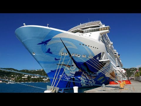 Vídeo: Norwegian Escape Cruise Ship Decks ao ar livre