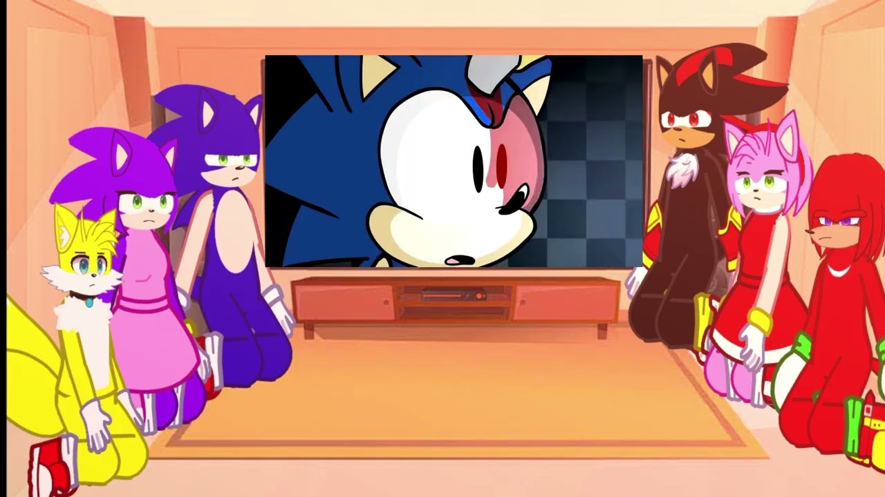 Sonic friends react to sonic's first life part 3: improved version of the video.