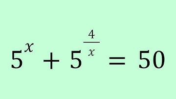 A Homemade Exponential Equation