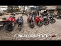 First Sunday ride on my continental gt 650 and more superbikes zx10r panigale v4s cbr rr-r #gt650 