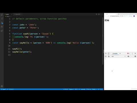 9  Default Parameters and Hoisting Gotchas