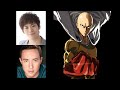 Anime Voice Comparison- Saitama (One Punch Man)