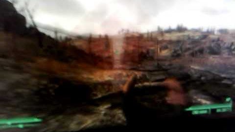 Fallout 3 invisible exclamation point shooting gun