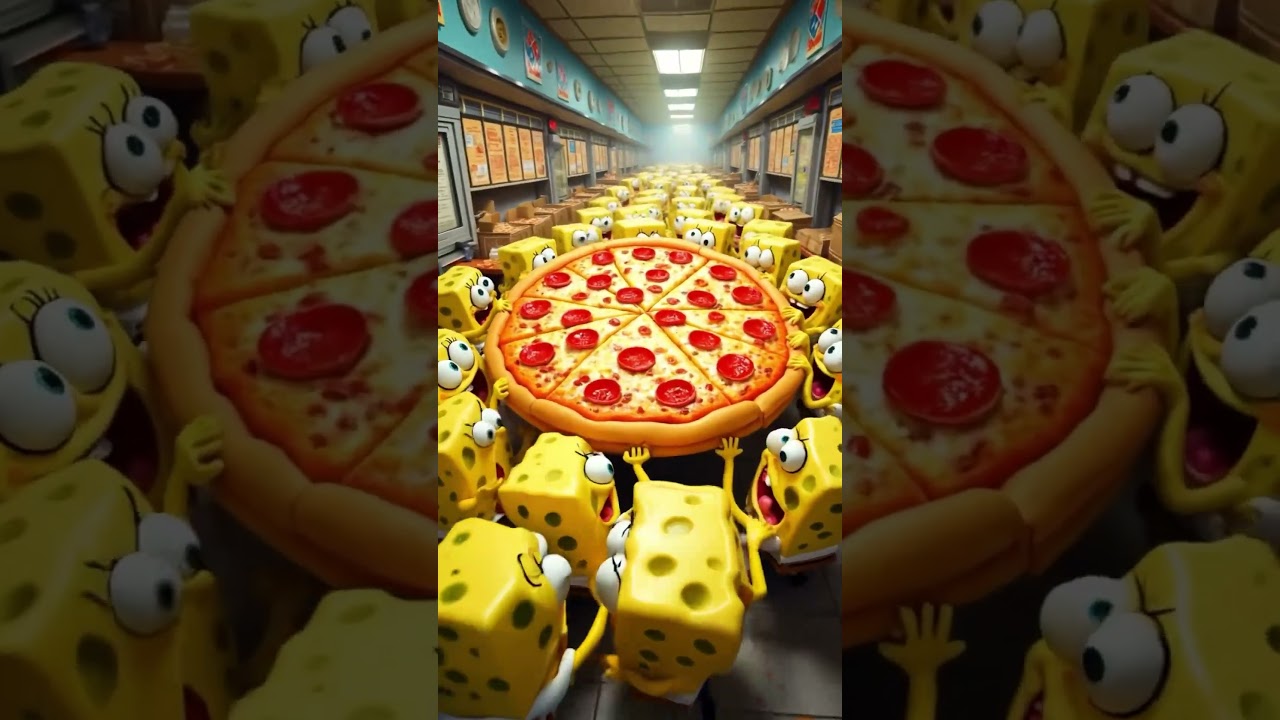 🧽Spongebobs in Domino’s🍕