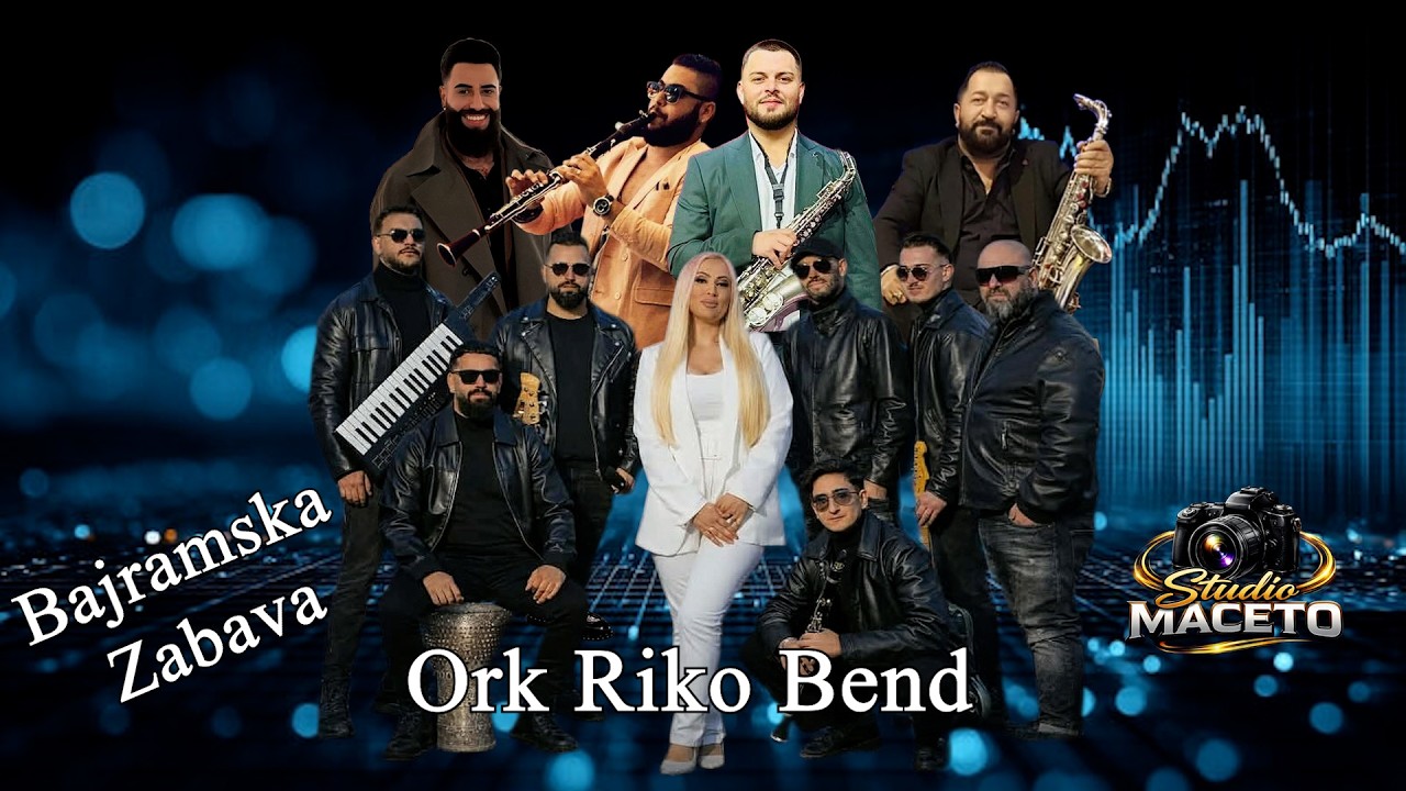 ⁣Bajramska Zabava Veles Part-2 Ork Riko Bend -Elmas-Veli-Azat-Taco.Organizator Emran