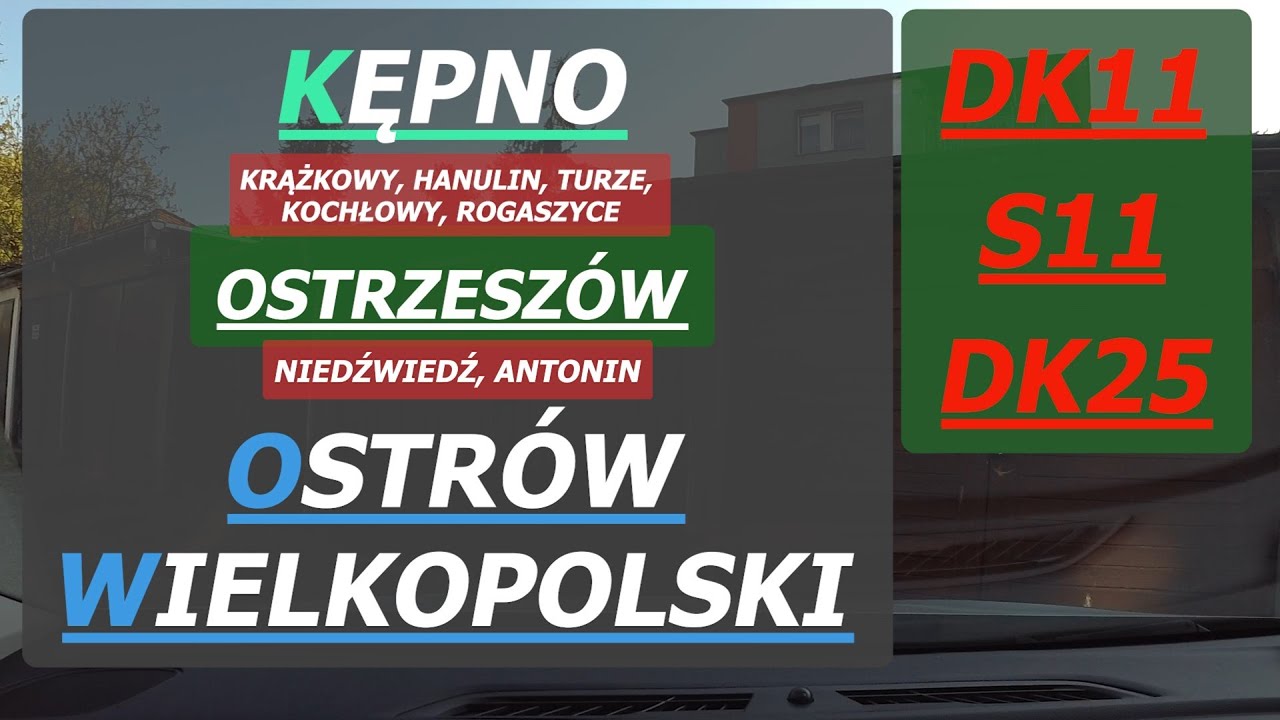 KĘPNO - OSTRÓW WIELKOPOLSKI [DK11-DK25-S11]