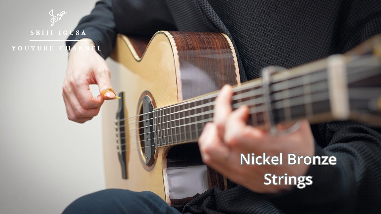 Looks Like Electric Guitar Strings... But They're Acoustic