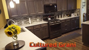 Cultured Granite Countertops - No Seams, No Mold