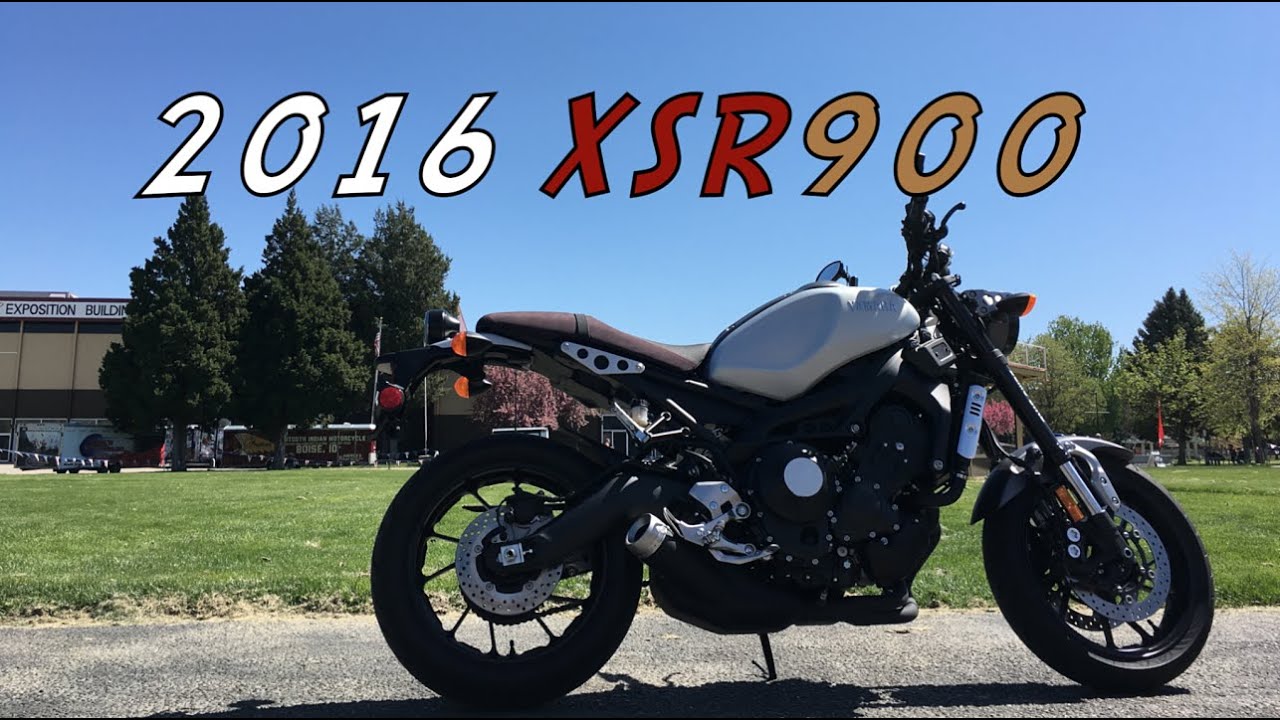 2016 Yamaha XSR900 Test DAY - YouTube