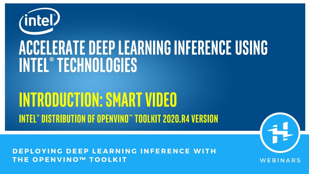 OpenVINO Webinar - YouTube