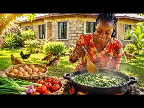 Slow Living in the Countryside| Garden Harvest to Cozy Cooking 