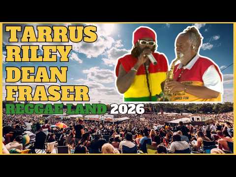 #Reggae #Royalty: Tarrus Riley & Dean Fraser LIVE at Reggae Land 2026