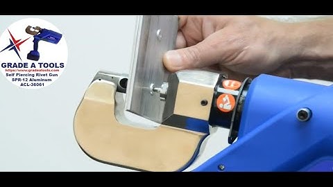 SPR-12 Aluminum Self-Piercing Rivet Gun - ACL-36061
