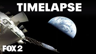 Timelapse of the Artemis II returning to Earth | April 10, 2026