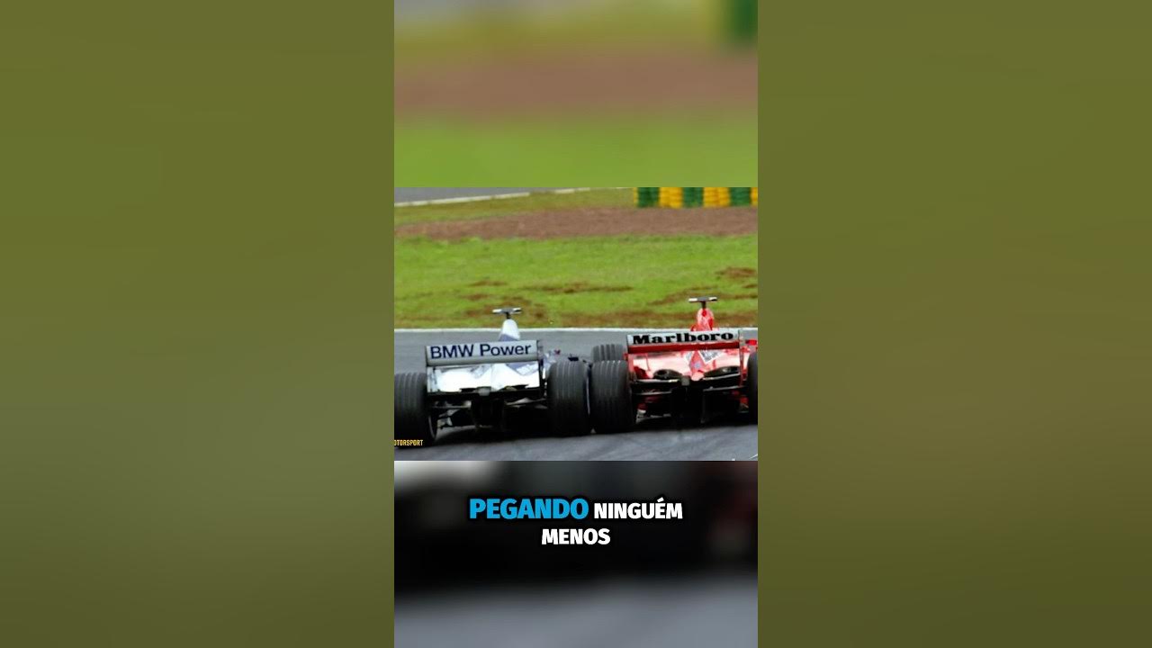 Juan Pablo Montoya chegou na F1 metendo pressão em Schumacher. #f1 #formula1 #shorts