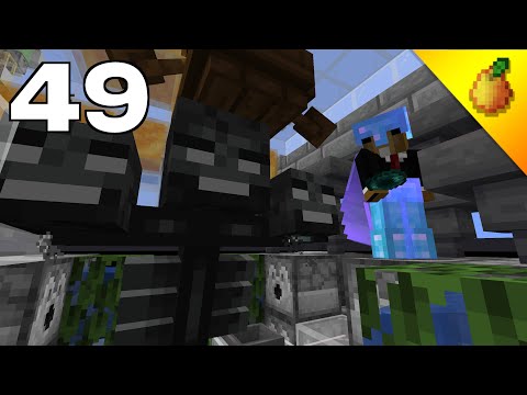 1.19 Skyblock: Building The Mega Lava/Obsidian Farm (Episode 49)