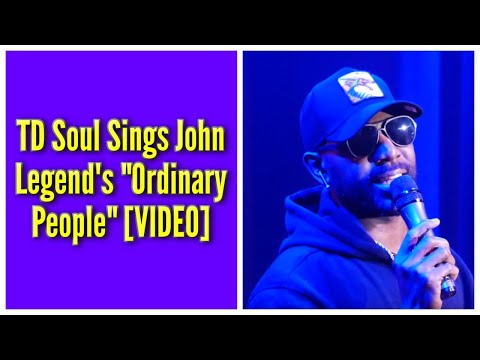 TD Soul Sings John Legend's "Ordinary People" | Rickey Smiley Karaoke Night