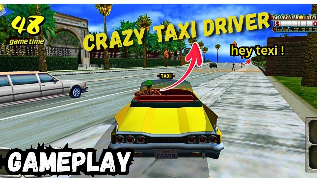 Crazy taxi driver | gameplay | Android/ios | Ndroid-Games 