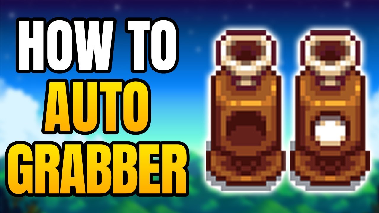 Как получить Auto Grabber в Stardew Valley | Автоматическая стрижка овец, доение коров и сбор яиц