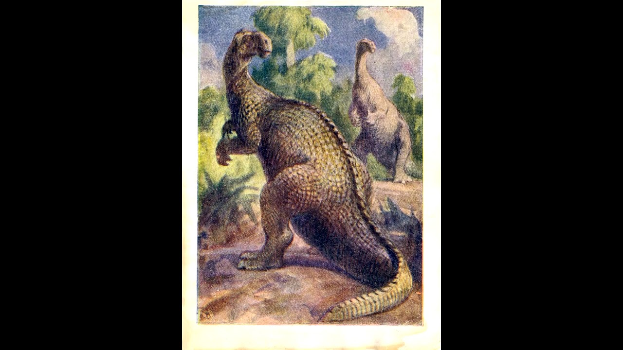 Extinct animals and plants (Soviet post-war postcards)