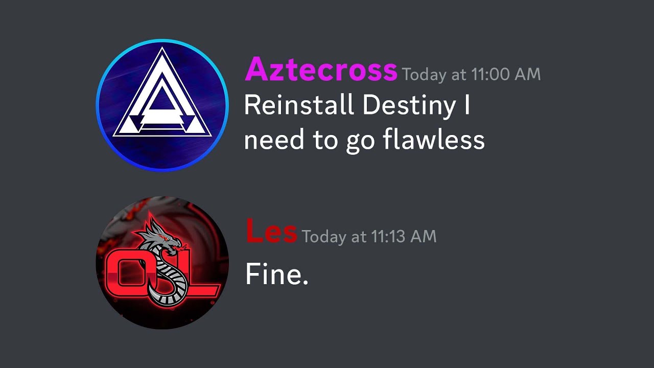 I Made Les Reinstall Destiny to Play Trials of Osiris&mldr; | Destiny 2