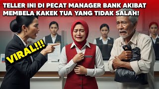 Download Lagu Teller Bank Ini Dipecat karena Menolong Pengemis Tua, Tak Ada yang Tahu Siapa Dia Sebenarnya MP3