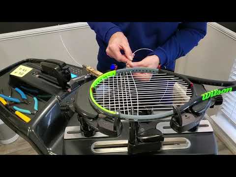 Time-Lapse Racquet Stringing