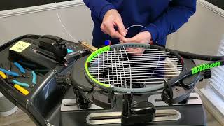 Celebrity Time-Lapse Racquet Stringing Profile