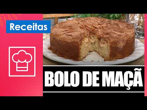 Aprenda a fazer um bolo de maçã com a chef Paula Portela – 27/02/26