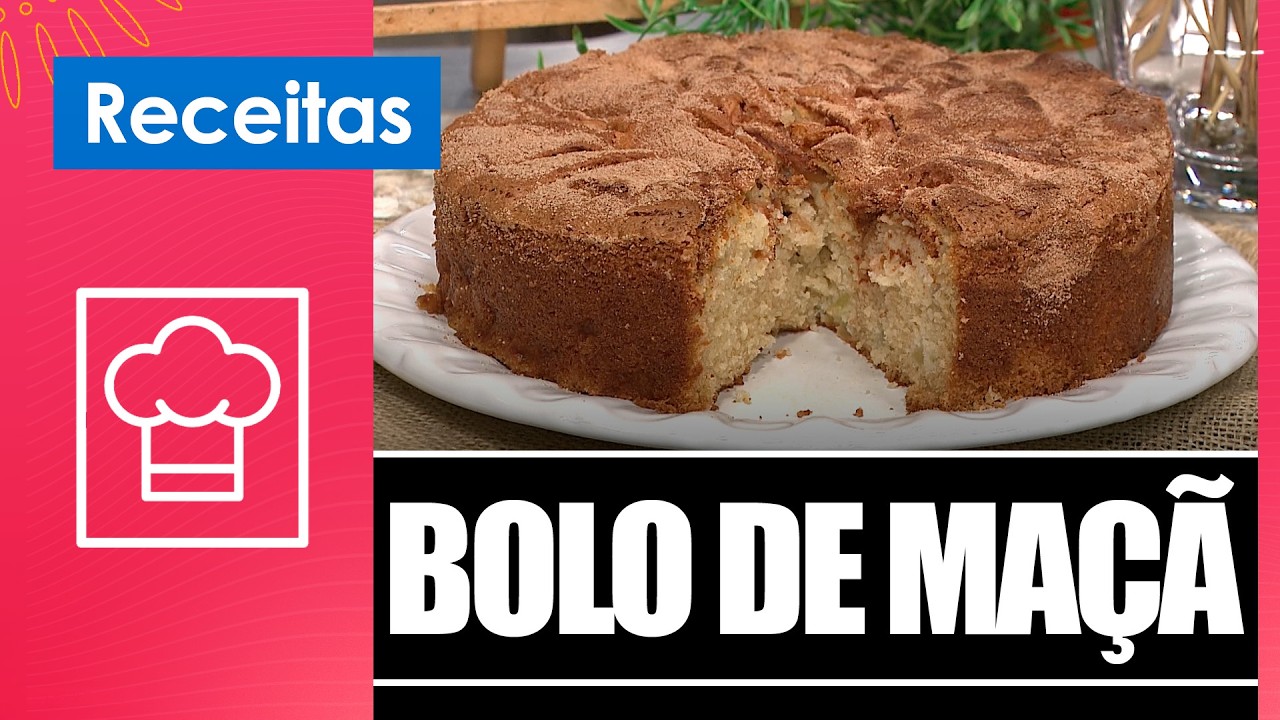 Aprenda a fazer um bolo de maçã com a chef Paula Portela – 27/02/26