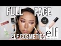 FULL FACE - e.l.f. COSMETICS | Full Beat Using Affordable, Drugstore Makeup and C.C. Cream Wear Test