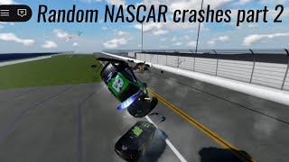 Random nascar crashes part 2